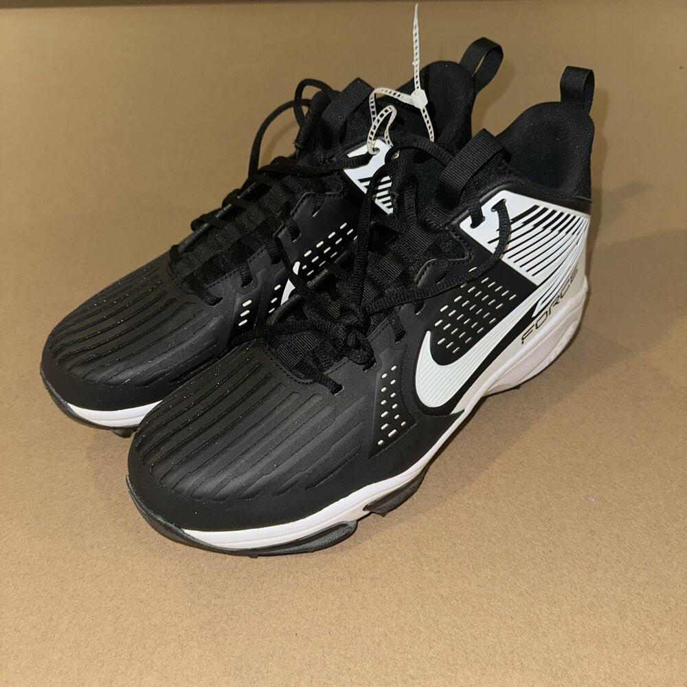 Nike Men's Force Savage Pro 3 Football - Size: 13.5 FJ8163 002 Black White